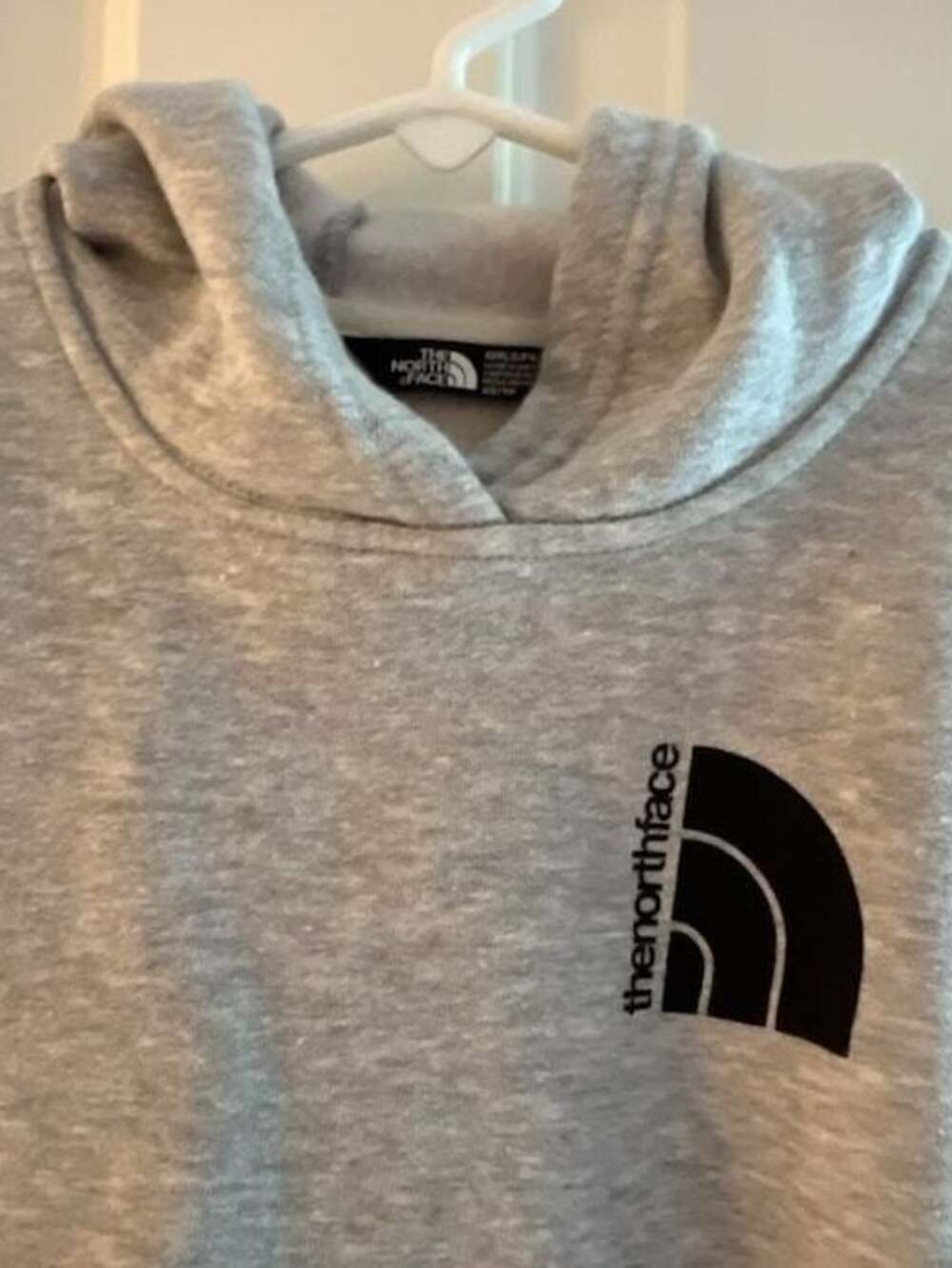 The North Face Girls Crop Hoodie‎ Gray Size XS/TP 6